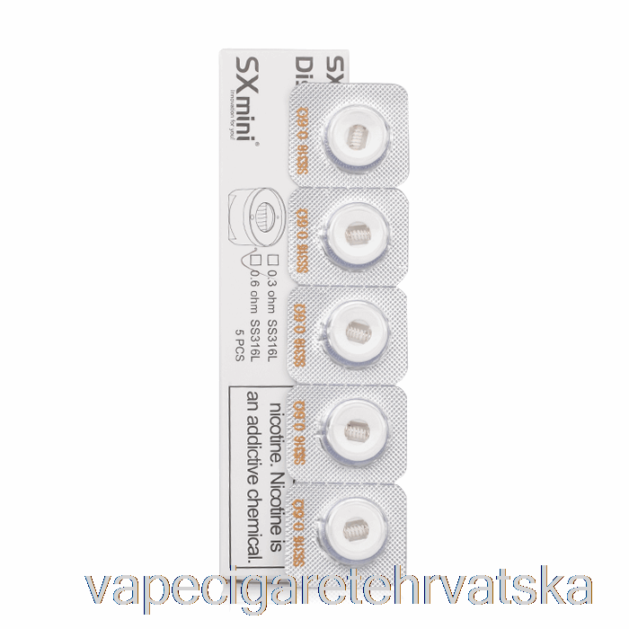 Vape Cigarete Yihi Sx Nano Ada Zamjenske Zavojnice 0.6ohm Zavojnice